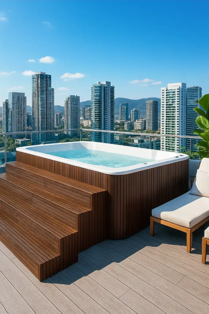 Faldón de madera para Marsella